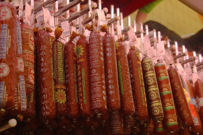 На границе с Польшей задержан микроавтобус с продуктами питания