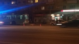 На Ленинском проспекте в Калининграде троллейбус насмерть задавил мужчину