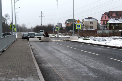 На втором въезде в Гурьевск открыли техническое движение