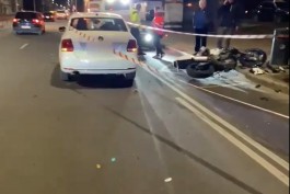 На улице Горького водитель «Фольксвагена» при развороте сбил мотоциклиста