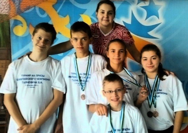 Елена Наумова и её воспитанники в Башкирии