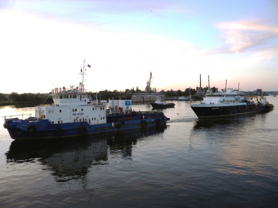 Новое исследовательское судно отправилось из Калининграда в Азовское море