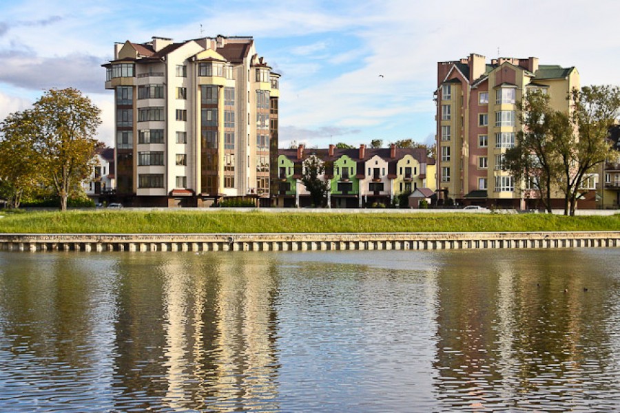 В 2012 году в Калининграде ввели в эксплуатацию 185 жилых домов