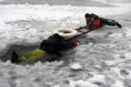 За сутки в Калининградской области провалились под лёд пять человек