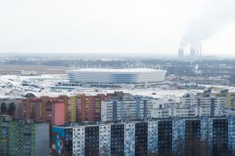 На территории у стадиона к ЧМ-2018 в Калининграде зафиксировали проседание грунтов выше нормы