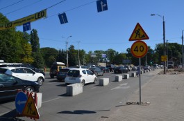 С понедельника в Калининграде планируют закрыть на ремонт вторую часть ул. 9 Апреля