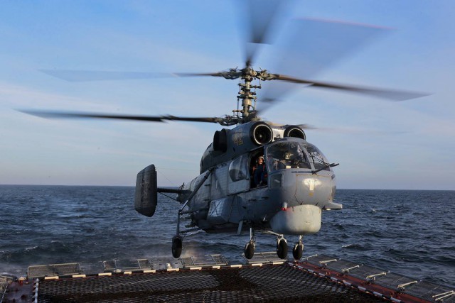 На Балтфлоте начались состязания «Морской ас» для экипажей вертолётов