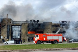 Беспрозванных сообщил о трёх пострадавших при пожаре в ТЦ «Гиант» в Калининграде