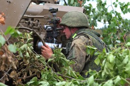 Артиллеристы Балтфлота отрабатывают стрельбу из пушек «Акация» и «Гвоздика»