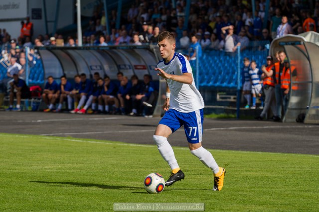 Сайт ФНЛ признал Дмитрия Скопинцева из «Балтики» лучшим игроком в июле