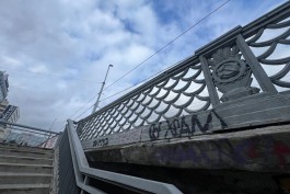 Вечером в субботу в Калининграде перекроют пешеходную часть эстакадного моста со стороны ДС &laquo;Юность&raquo;  
