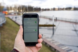 Селфи на скейте: на набережной Верхнего озера заработал бесплатный Wi-Fi