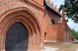 В Железнодорожном завершили консервацию старинной кирхи Гердауэна