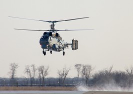 На Балтийский флот прибыл первый модернизированный вертолёт Ка-27М