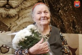 Труженице тыла из Калининградской области Валентине Семаковой исполнилось 100 лет