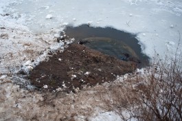 На Нижнем озере в Калининграде мужчина провалился под лёд