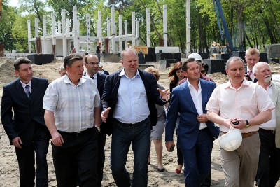Подрядчик нового детского сада в Балтийске отстаёт от графика на пять месяцев 