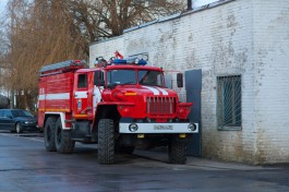 На улице Катина в Калининграде пожар уничтожил три строения