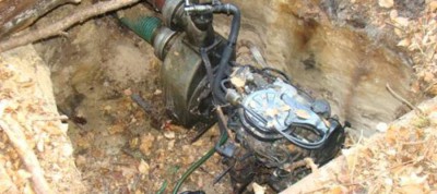 Поляки нелегально добывают янтарь на Вислинской косе