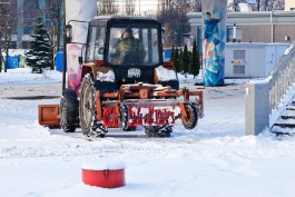 Мэрия: Калининград обеспечен снегоуборочной техникой на 52%