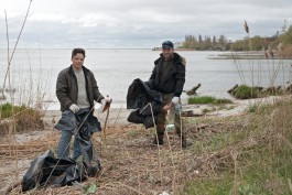Cотрудники калининградского «Ростелекома» приняли участие в уборке национального парка 