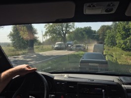 Из-за ДТП на трассе Калининград — Балтийск заблокированы две полосы (видео)