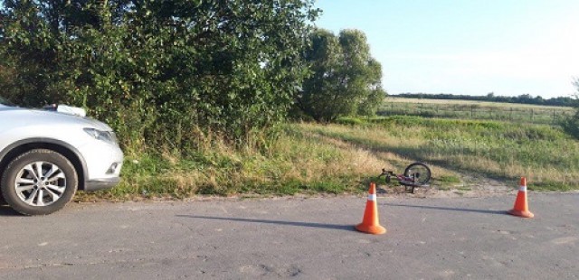 Под Зеленоградском «Ниссан» сбил 11-летнего велосипедиста