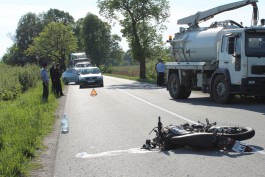 В двойном ДТП под Зеленоградском погиб 16-летний мотоциклист (фото)