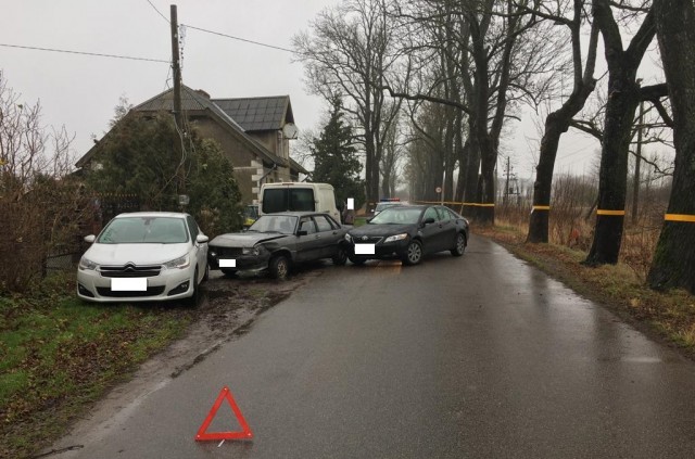 В Гурьевском округе произошла авария с четырьмя автомобилями