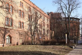  В Калининграде возобновили работы по сохранению комплекса казарм «Кронпринц»