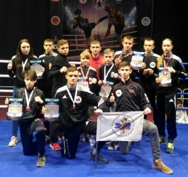 Калининградская сборная выиграла семь наград первенства России по тайскому боксу