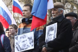 «Пули в Немцова — это пули в каждого из нас»: как прошёл митинг «Весна» в Калининграде (фото)