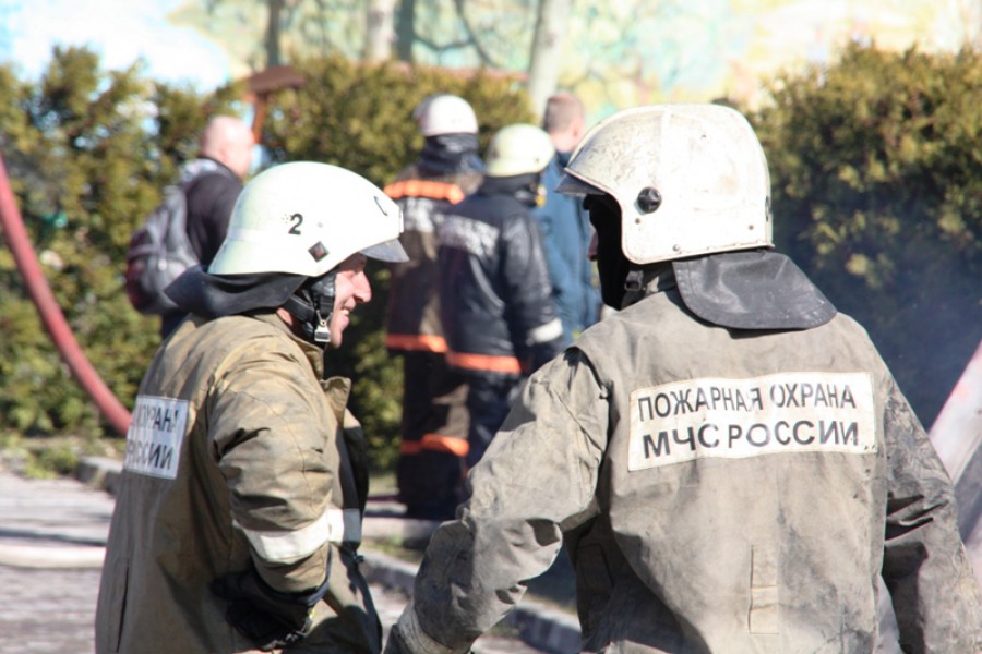 В Багратионовском районе загорелся гостевой дом