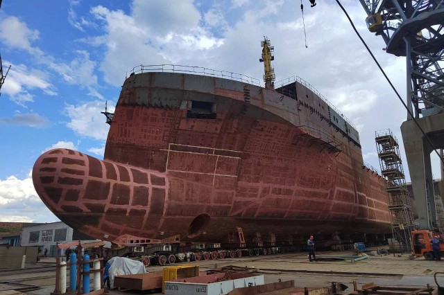 В Калининграде спустят на воду крупный рыболовный траулер «Виктор Гаврилов»  