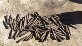 В подвале детского сада в Янтарном нашли боеприпасы и тротил (фото)