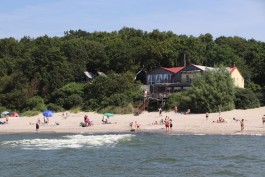 В МЧС показали один из самых опасных участков пляжа в Калининградской области