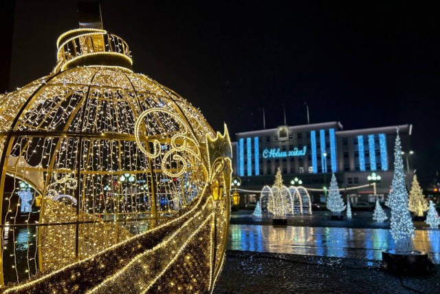 «Дракон, сад звёзд и ярмарки для всей семьи»: где искать новогоднее настроение в Калининграде