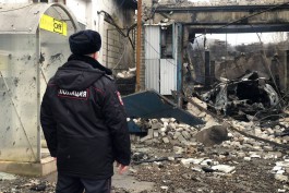 На улице Невского в Калининграде загорелся автосервис: повреждено 11 машин