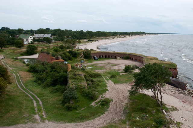 На Балтийской косе разбирают на кирпичи форт крепости Пиллау (фото)