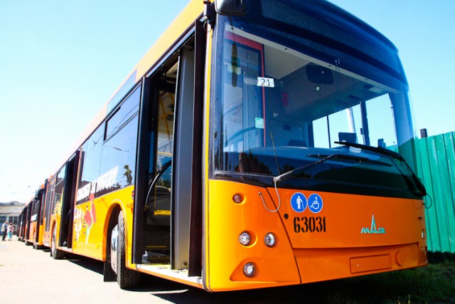 МАЗ планирует поставить в Калининград ещё 100 автобусов в 2017 году
