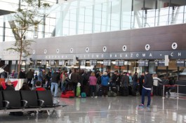 За январь 2013 года гданьский аэропорт обслужил 182 тысяч пассажиров