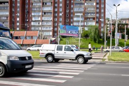 На Московском проспекте в Калининграде «Мерседес» сбил пенсионерку 