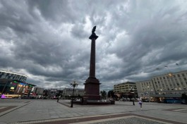 Жителей Калининградской области предупреждают о грозе, ливне и шквалистом ветре