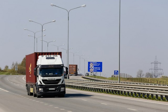 За год объём грузов калининградских автоперевозчиков сократился на 7%