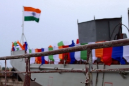На заводе «Янтарь» завершили строительство третьего фрегата для ВМС Индии