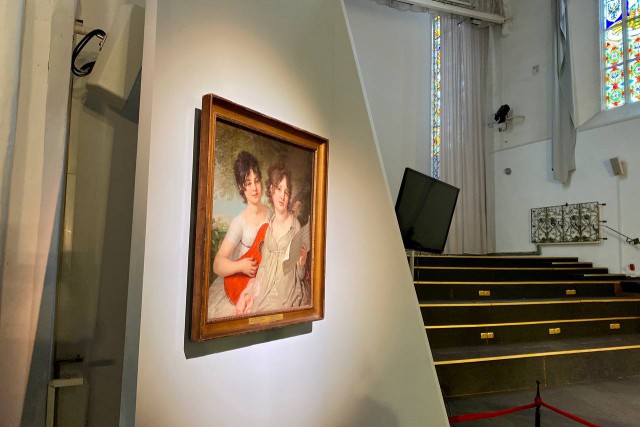 «Счастье гармонии»: в Кафедральном соборе открылась Выставка одной картины