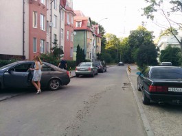 На ул. Римского-Корсакова в Калининграде запретили парковку