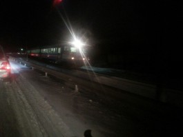 В ДТП с поездом в Чкаловске пострадали водитель и пассажир легковушки
