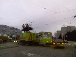 Из-за аварии на Московском проспекте встали трамваи