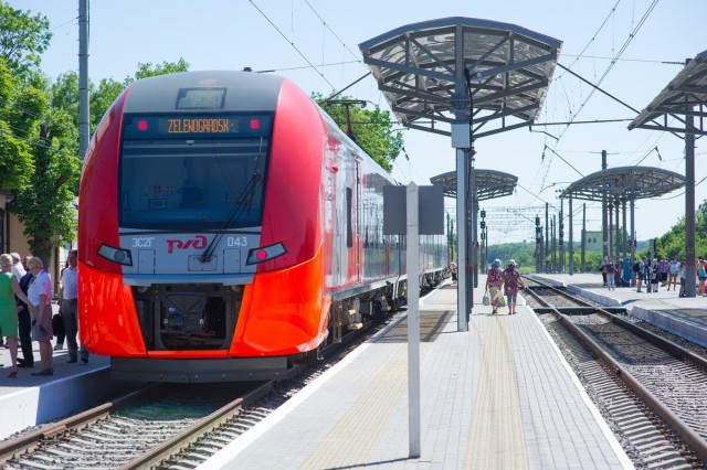На рабочей неделе в Калининградской области пустят дополнительные поезда к морю